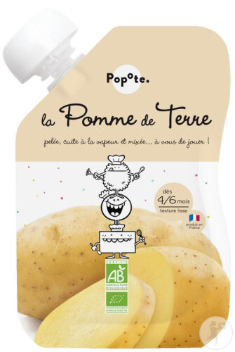 Popote Quetschbeutel Kartoffel Bio 120g