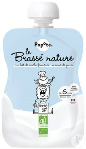 Popote Quetschie Natur Bio Ab 6 Monaten 120g