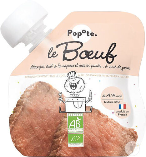 Popote Rindfleisch Ab 4/6 Monaten 60g