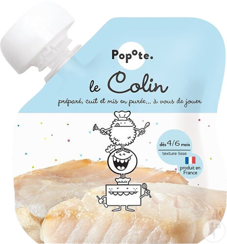 Popote Seelachs Ab 4/6 Monaten 60g