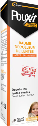 Pouxit Balsam Zum Entfernen Von Nissen Tube 100g + Kamm