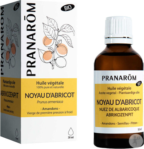 Pranarôm Aprikosenkern Bio Pflanzliches Öl 50ml