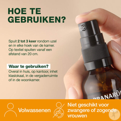Pranarôm Aromaboost Energy Stimulerende Mist Bio Spray 50ml-4