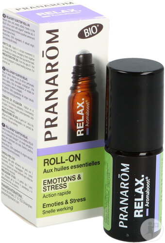 Pranarôm Aromaboost Relax Bio Roll-On 5ml