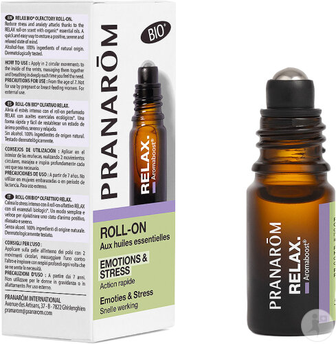Pranarôm Aromaboost Roller Relax Bio 5ml