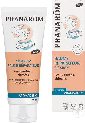 Pranarôm Aromaderm Cicarom Reparierender Balsam Bio Tube 40ml