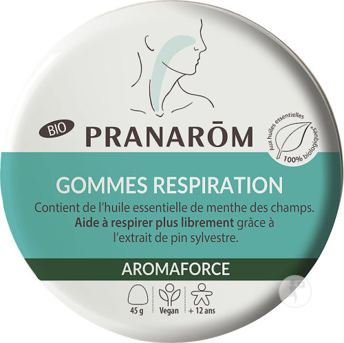 Pranarôm Aromaforce Gummis Atmung Bio 45g