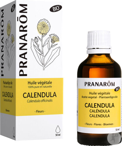 Pranarôm Calendula Pflanzliches Öl Bio 50ml