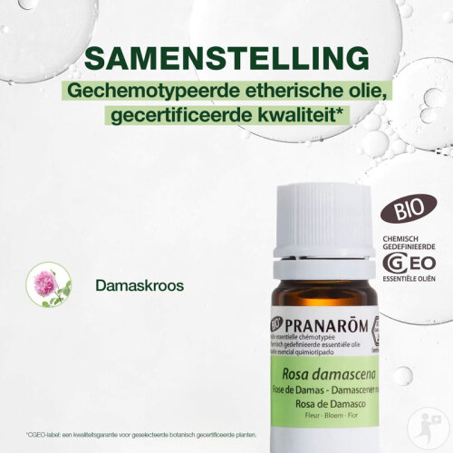 Pranarôm Damaszener-Rose Ätherisches Öl Bio 5ml-3