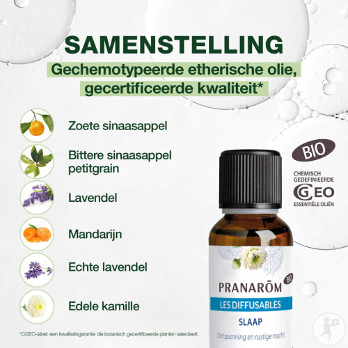 Pranarom Les Diffusables Schlaf Kamille Und Mandarine Bio Flakon 30ml-3
