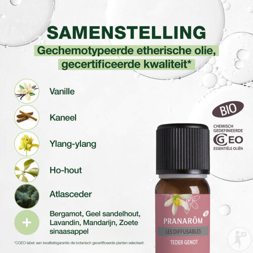 Pranarôm Les Diffusables Tendre Gourmet Vanille Und Zimt Bio Flakon 30ml-3