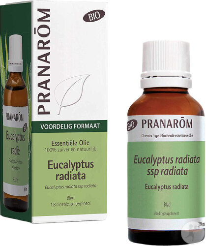 Pranarôm Pfefferminz-Eukalyptus Blatt Bio Format Familiär 30ml