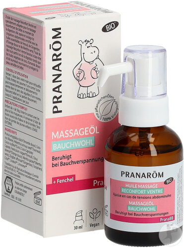 Pranarôm PranaBB Massageöl Bauchkomfort Bio Flasche 30ml