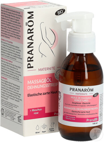 Pranarôm PranaBB Schwangerschaft Massageöl Dehnungsstreifen Bio 100ml