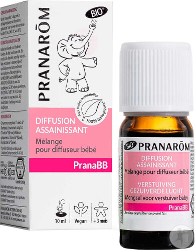 Pranarôm PranaBB Verbreitung gereinigter Luft Mischung Für Vernebler Bio 10ml