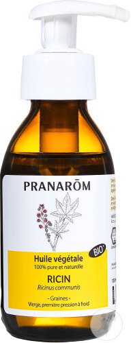 Pranarom Ricin Pflanzenöl Bio Flakon Pumpflasche 100ml
