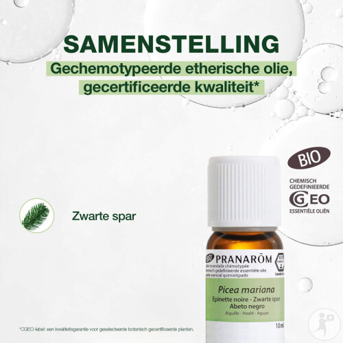 Pranarôm Schwarz-Fichte Bio Ätherisches Öl 10ml-3