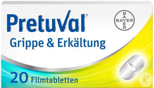 Pretuval Grippe Und Erkältung 20 Filmtabletten