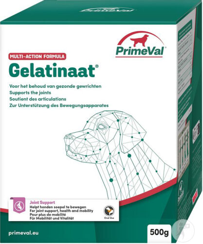 PrimeVal Gelatinaat Für Die Gelenke Von Hunden 500g