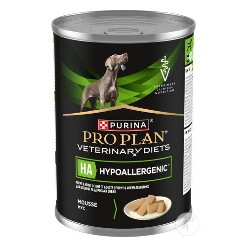 Pro Plan Veterinary Diets HA Hypoallergenic Nassfutter Für Welpen Und Erwachsene Hunde 12x400g-2