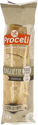 Proceli Baguette Rustica Glutenfrei 120g