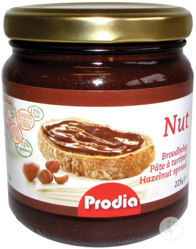 Prodia Haselnussaufstrich Glas 225g