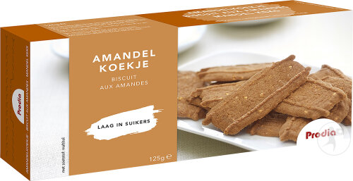 Prodia Mandel Keks Mit Süßstoffmittel 125g