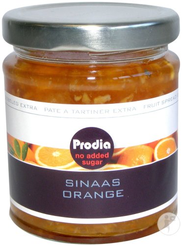 Prodia Orangenmarmelade Ohne Zuckerzusatz Tiegel 215g (5641)