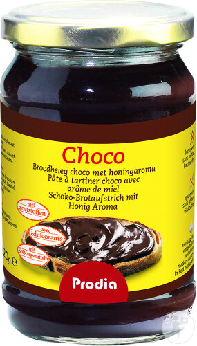 Prodia Schokoladenaufstric Mit Honiggeschmack Glas 320g (3807)
