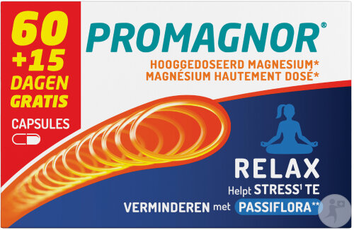 Promagnor Relax 60 + 15 Kapseln