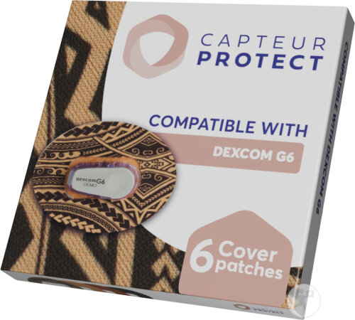 Capteur Protect Patches Tatoo Für Dexcom G6/One 6 Stück
