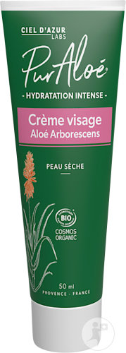 Pur Aloe Gesichtscreme Trockene Haut Aloe Arborescens 50ml
