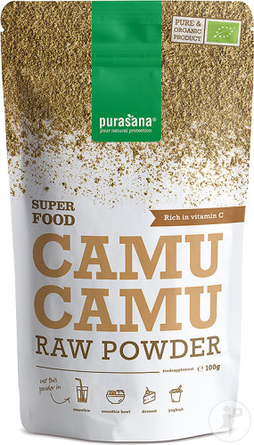 Purasana Super Food Camu Camu Pulver Bio Beutel 100g
