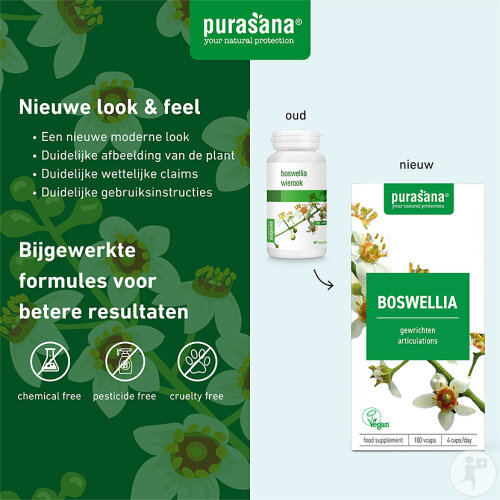 Purasana Boswellia Weihrauch Extrakt 150mg 100 Kapseln-3