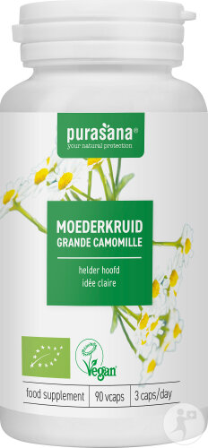 Purasana Veganer Mutterkraut-Extrakt Bio 90 Kapseln
