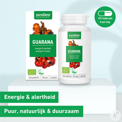 Purasana Guarana Bio 120 Kapseln-2