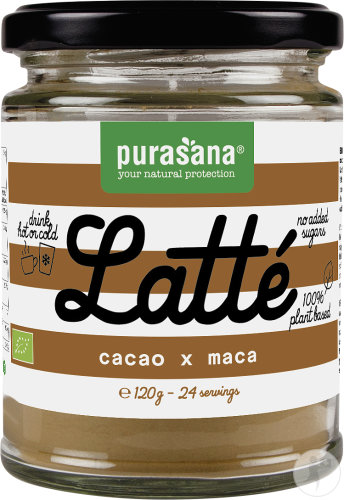 Purasana Latté Kakao-Maca Bio 120g