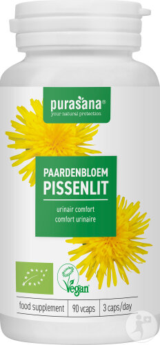 Purasana Veganer Löwenzahn-Extrakt Bio 90 Kapseln