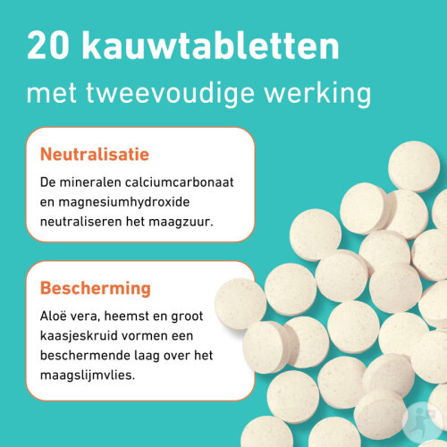 Purasana Pura-Acid Pro Sodbrennen Und Reflux 20 Kautabletten-4