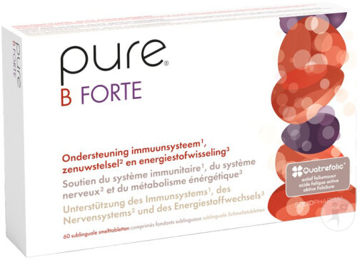 Pure B Forte 60 Orodispergierbare Tabletten