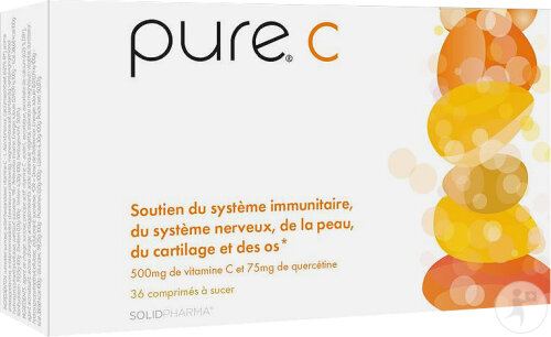Solidpharma Pure C Nahrungsergänzungsmittel 36 Lutschtabletten