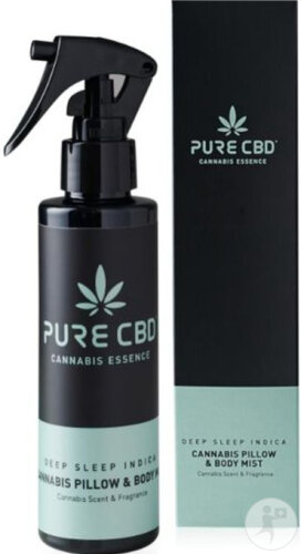 Pure CBD Kissenspray Für Einen Tiefen Schlaf Flakon 150ml