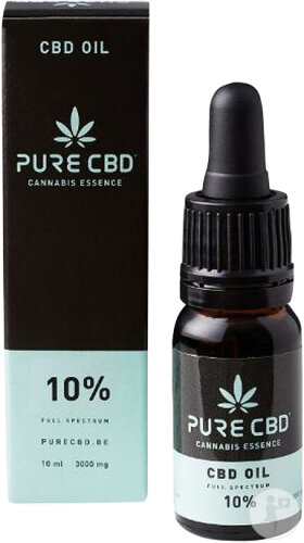 Pure CBD Oil Full Spectrum 10% Tropfflasche 10ml