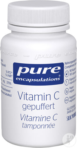 Pure Encapsulations Gepufferte Vitamin C 90 Kapseln