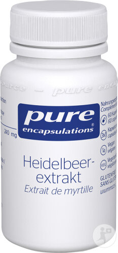 Pure Encapsulations Heidelbeer-Extrakt 60 Kapseln