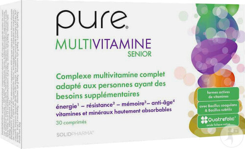 Pure Multivitamine Senior 30 Tabletten