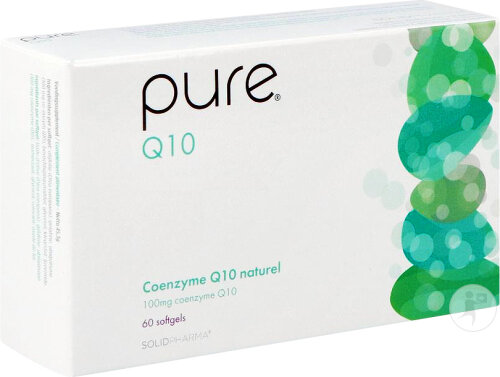 Pure Q10 Coenzyme Q10 100mg 60 Kapseln