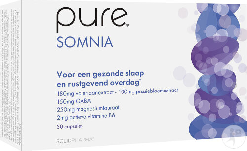 Pure Somnia Gesunder Schlaf Und Erholsamer Tagesablauf 30 Kapseln