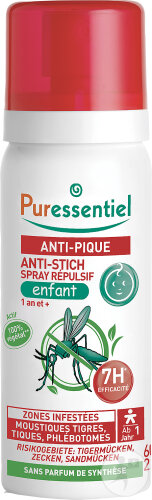 Puressentiel Anti-Stich 7h Effizienz Abwehrspray Für Kinder 60ml