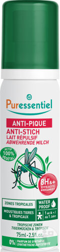 Puressentiel Anti-Stich Abwehrende Milch Wasserfest Spray 75ml